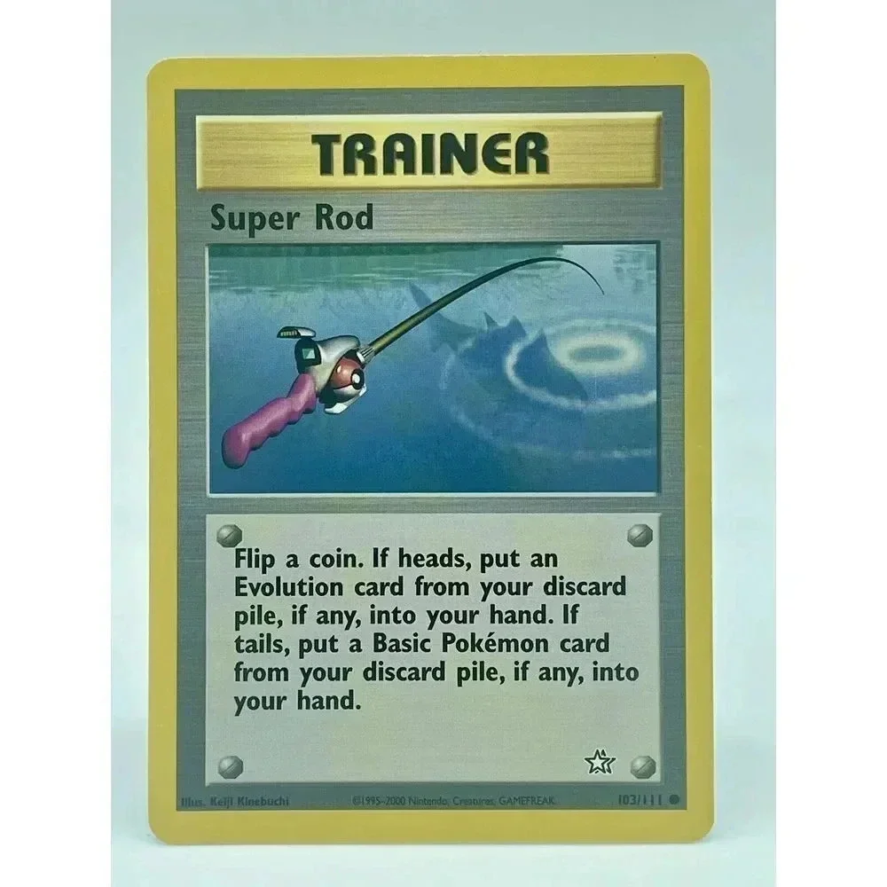 super rod pokemon card 018/032 CLF Game Classic Japanese Holo Neo Genesis 1st Edition Type Pokemon TCG - SV2P -